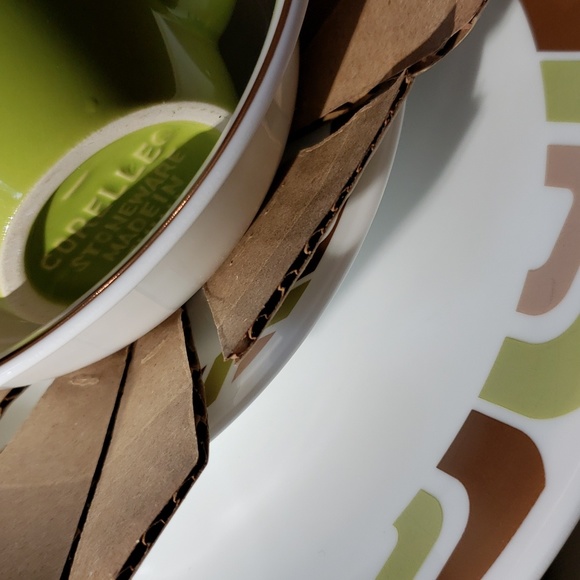 Free 12in platter Vitrelle USA 5 pieces - Picture 2 of 5